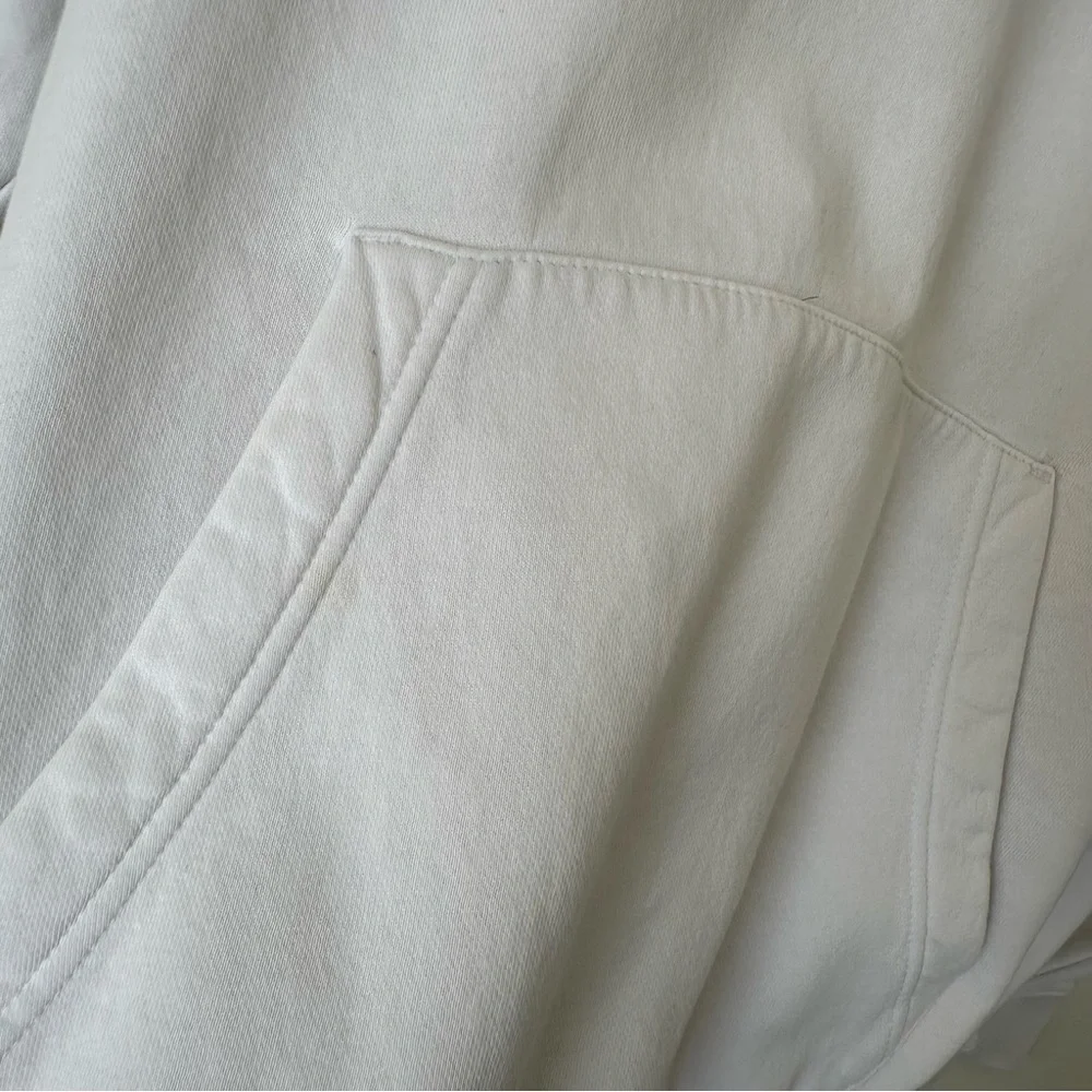 Nike Pullover Hoodie Sweatshirt White Purple‎ Logo Cotton Men’s Size Medium